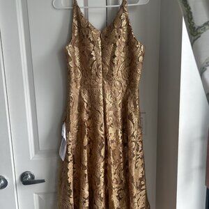 Dress The Population Blair Midi Dress (Size M)